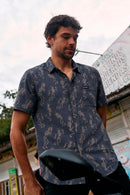 Camisa Mero Calavera Negra  Hombre-1
