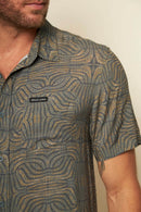 Camisa Mero Ondas Verde Hombre-5
