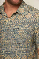 Camisa Mero Paisley Verde Hombre-5