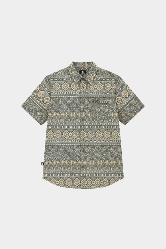 Camisa Mero Paisley Verde Hombre