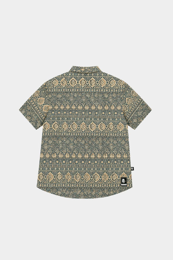 Camisa Mero Paisley Verde Hombre