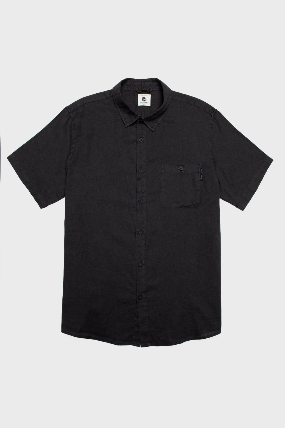 Camisa Pinco Orgánica Negra Hombre