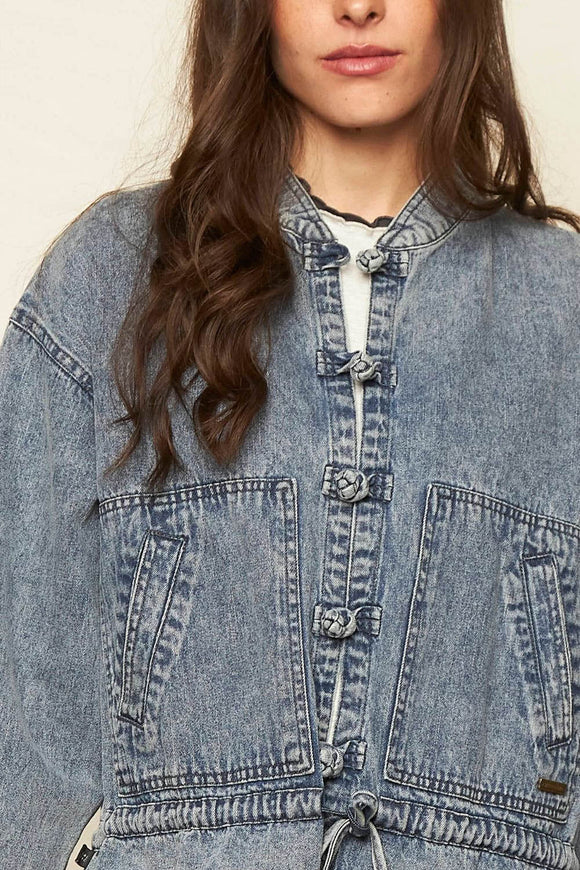 Chaqueta Maia Orgánica Denim Mujer