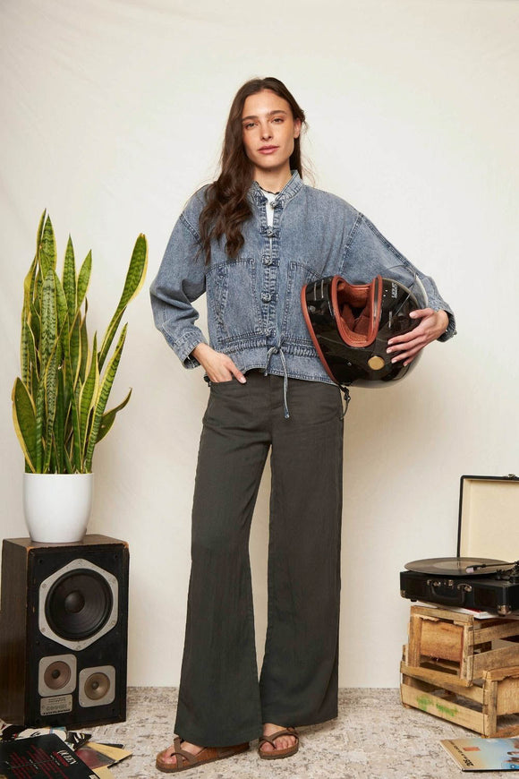 Chaqueta Maia Orgánica Denim Mujer