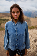 Chaqueta Maia Orgánica Denim Mujer-1