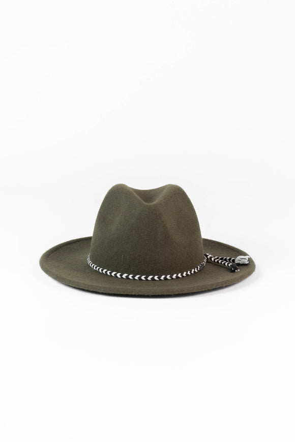 Sombrero Lana Coachella Verde | Wild Lama