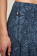 Falda Ina Print Azul Mujer-5