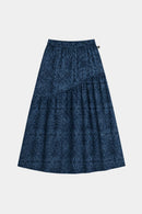 Falda Ina Print Azul Mujer-6