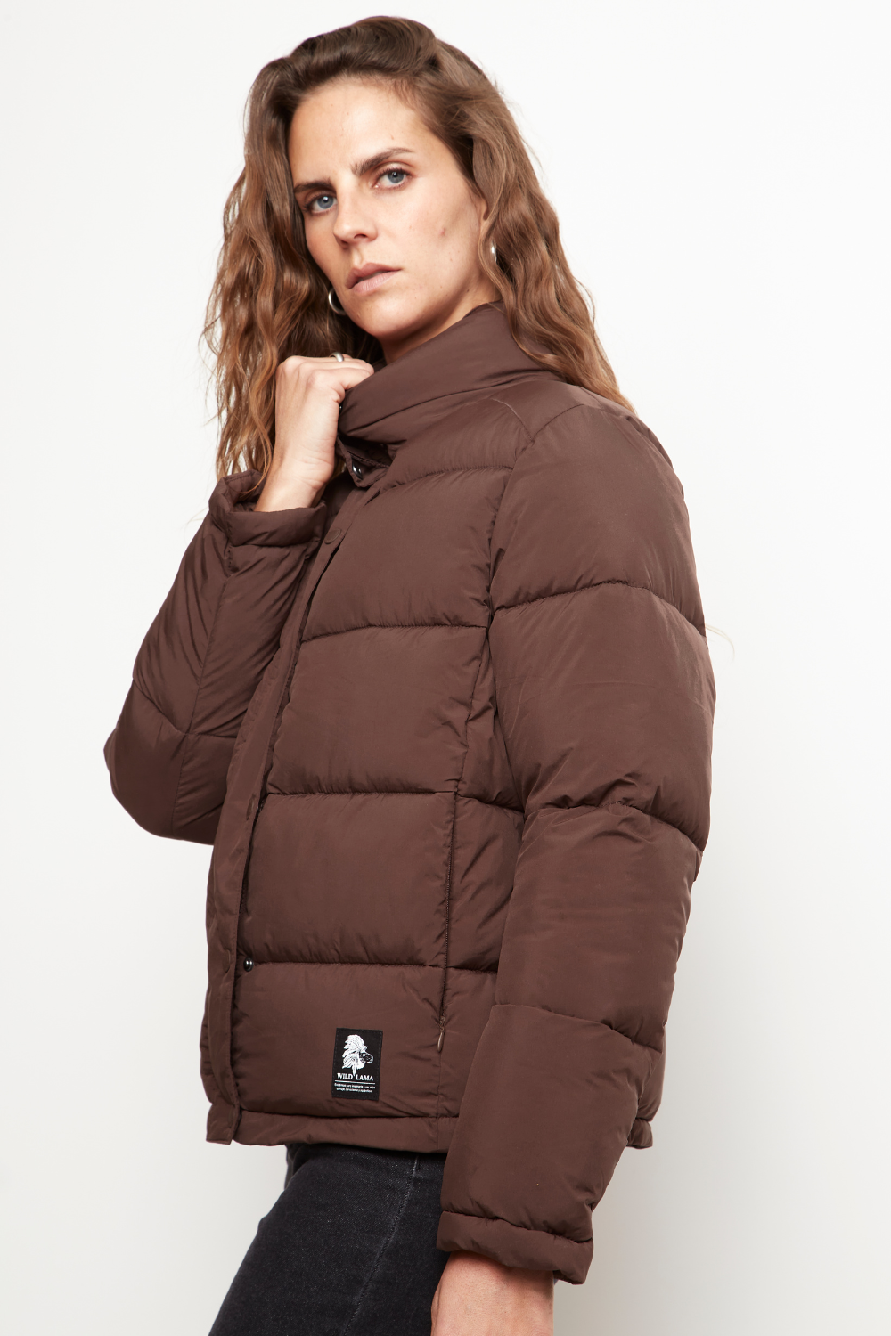 Parka Essential Reciclada Café Mujer - 0