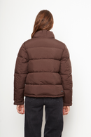 Parka Essential Reciclada Café Mujer-5