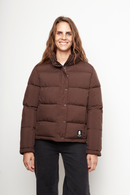 Parka Essential Reciclada Café Mujer-7