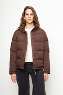 Parka Essential Reciclada Café Mujer-8