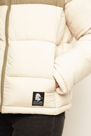 Parka Essential Reciclada Café Claro y Beige Mujer-9