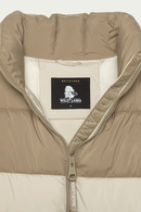 Parka Essential Reciclada Café Claro y Beige Mujer-10