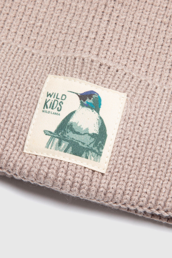 Gorro Neve Con Causa Reciclado Beige Kids