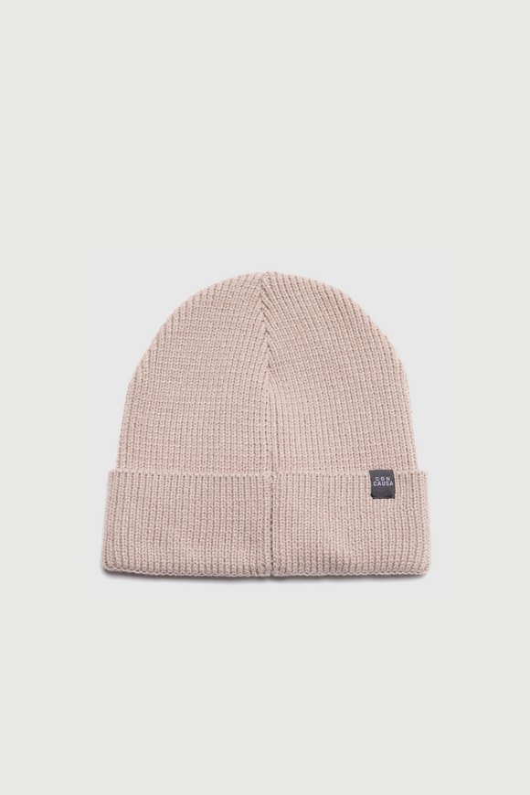 Gorro Neve Con Causa Reciclado Beige Kids