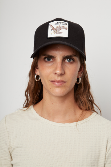 Jockey Aguilucho Orgánico Negro Ripstop