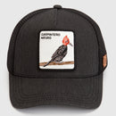 Jockey Carpintero Orgánico Negro Lavado-9