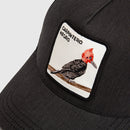 Jockey Carpintero Orgánico Negro Lavado-2