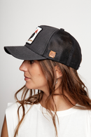 Jockey Carpintero Orgánico Negro Lavado-6