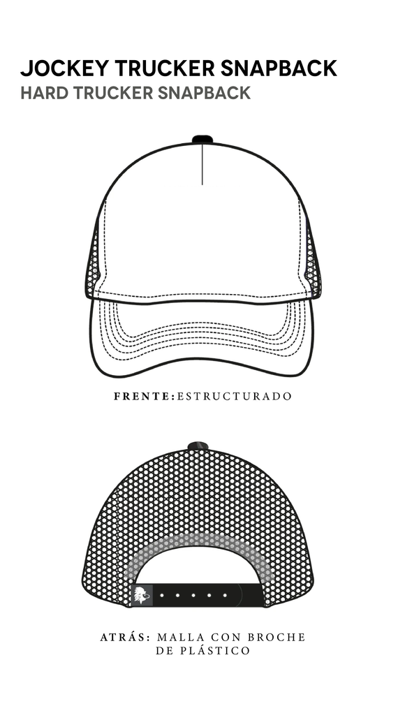 Jockey Tortuga Algodón Orgánico Blanco y Verde