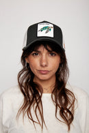 Jockey Tortuga Algodón Orgánico Blanco y Verde | Wild Lama