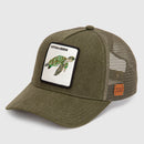 Jockey Tortuga Orgánico Verde Militar Lavado-7