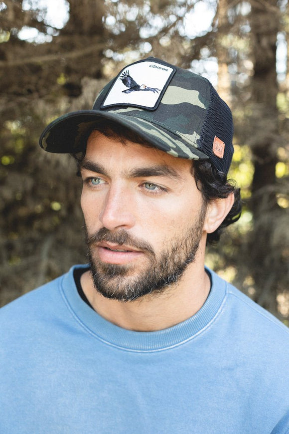 Jockey Cóndor Algodón Orgánico Camo | Wild Lama