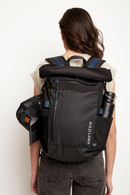 Mochila Travel Oca Reciclada Negra y Azul 27 Lts.-6