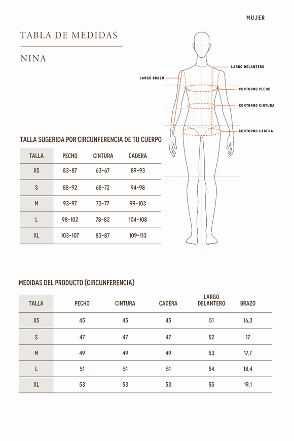 Polera Nina Orgánica Negra Mujer