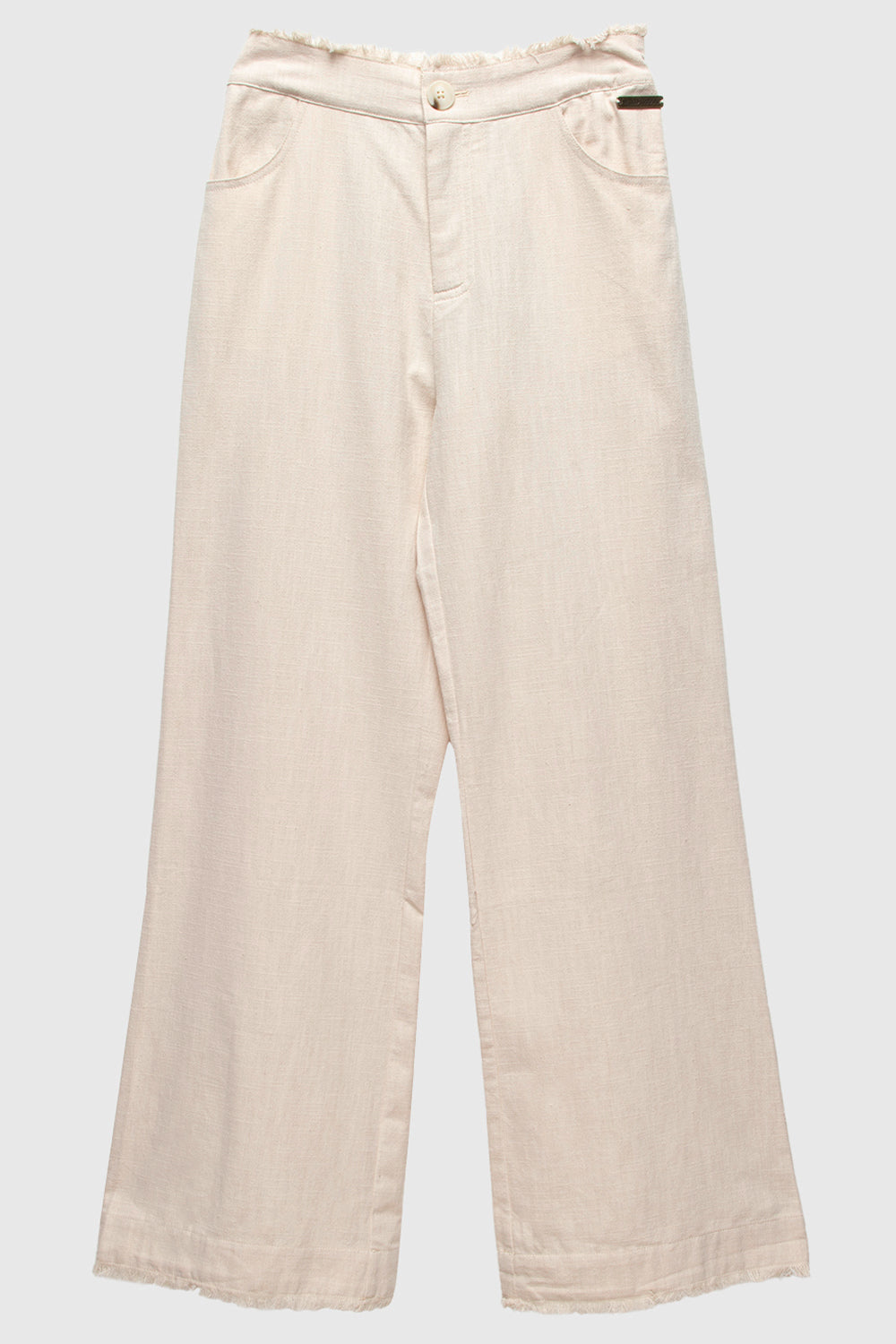 Pantalón Esme Orgánico Beige Mujer