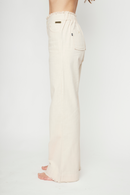 Pantalón Esme Orgánico Beige Mujer-4