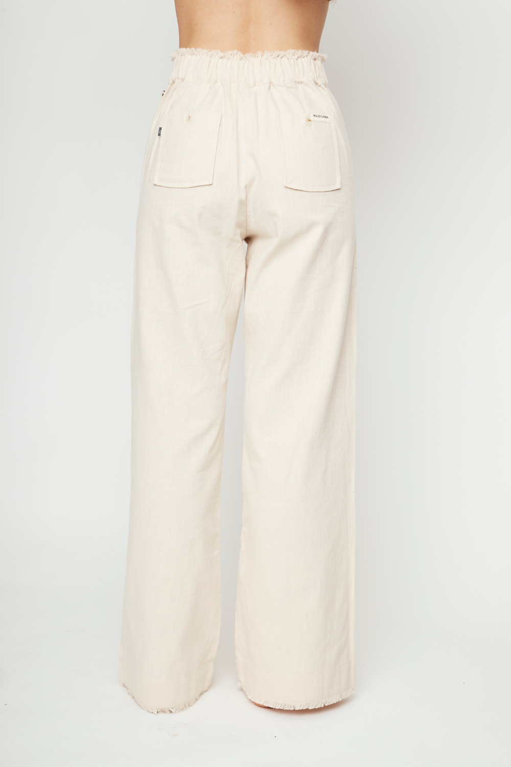 Pantalón Esme Orgánico Beige Mujer