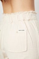 Pantalón Esme Orgánico Beige Mujer-7