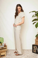 Pantalón Raki Beige Mujer-5