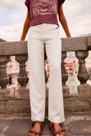 Pantalón Raki Beige Mujer-1