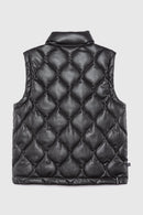 Parka Aines Sin Mangas Reciclada Negro Mujer-9