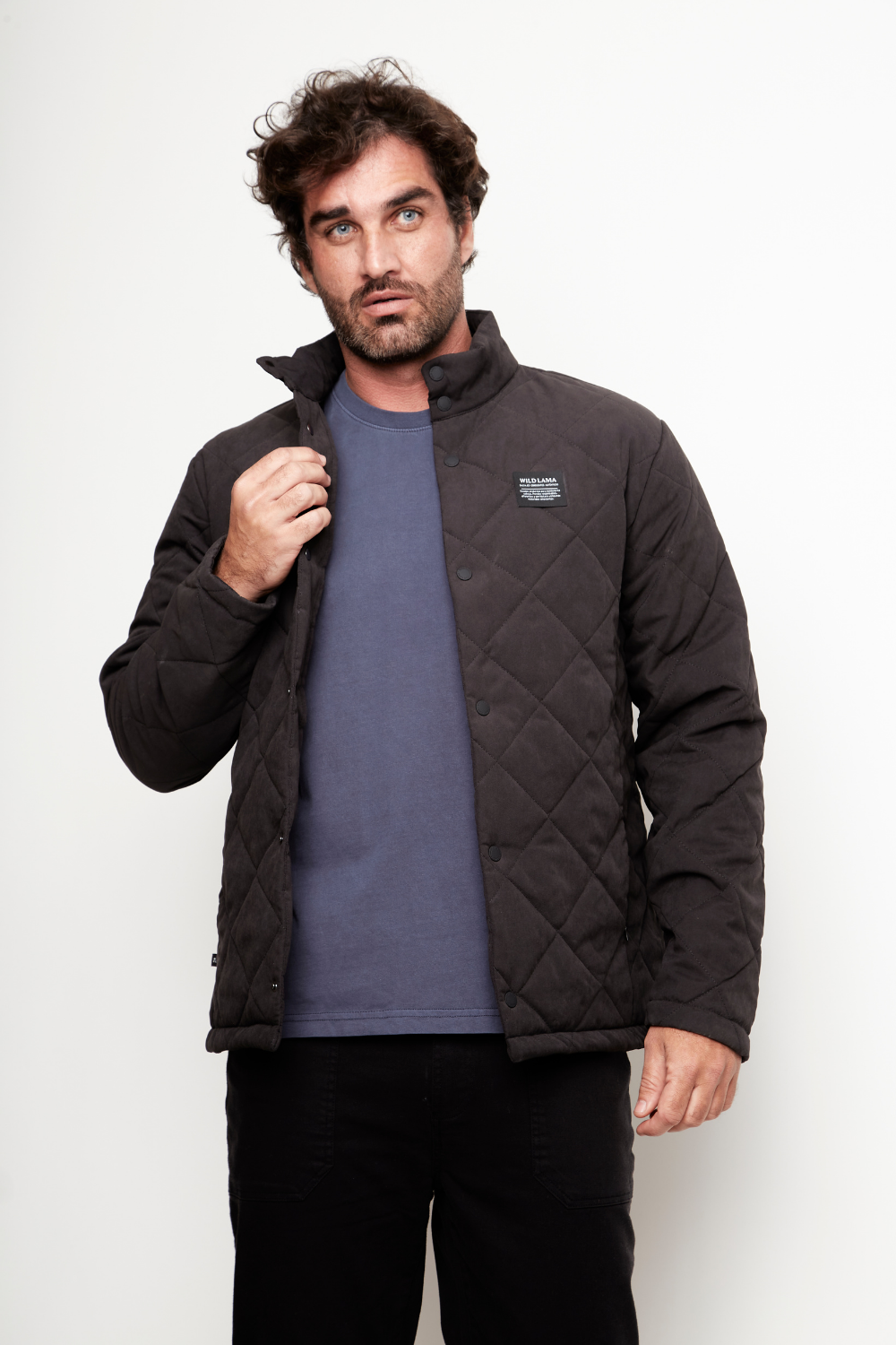 Parka Baker Reciclada Negro Hombre