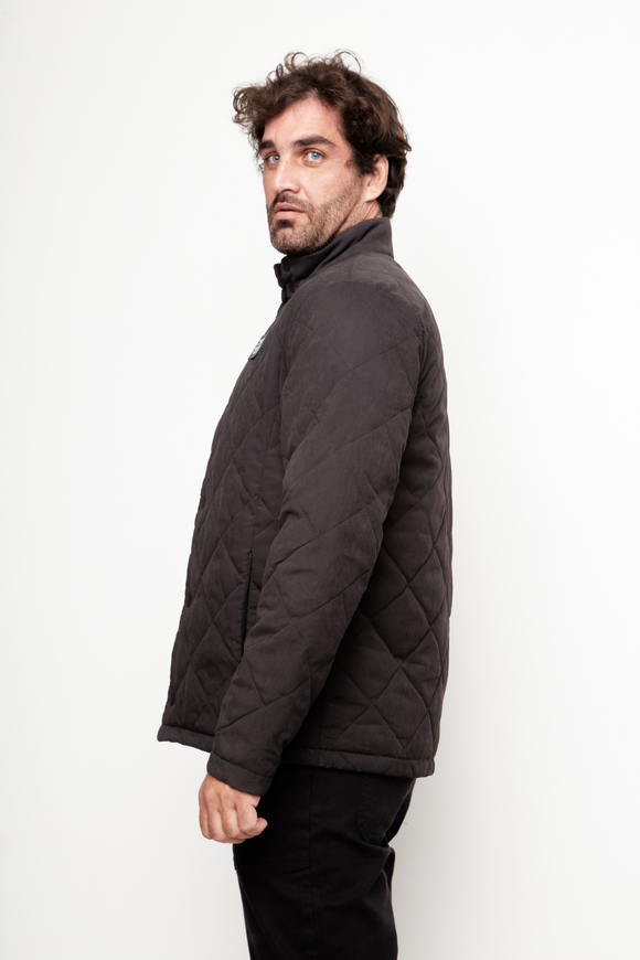 Parka Baker Reciclada Negro Hombre