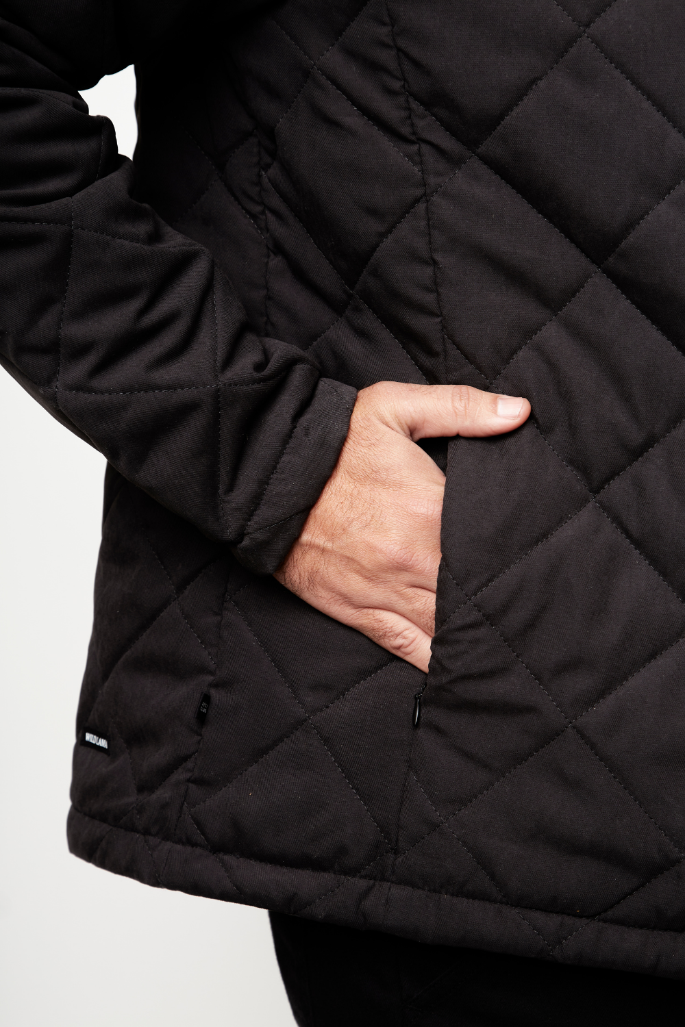 Parka Baker Reciclada Negro Hombre