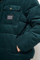 Parka Chic Puffa Orgánica Petróleo Mujer-8