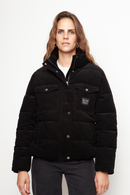 Parka Chic Puffa Orgánica Negra Mujer-3