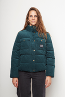Parka Chic Puffa Orgánica Petróleo Mujer-3