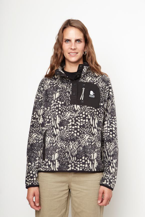 Polar Lava Reciclado Print Negro Mujer