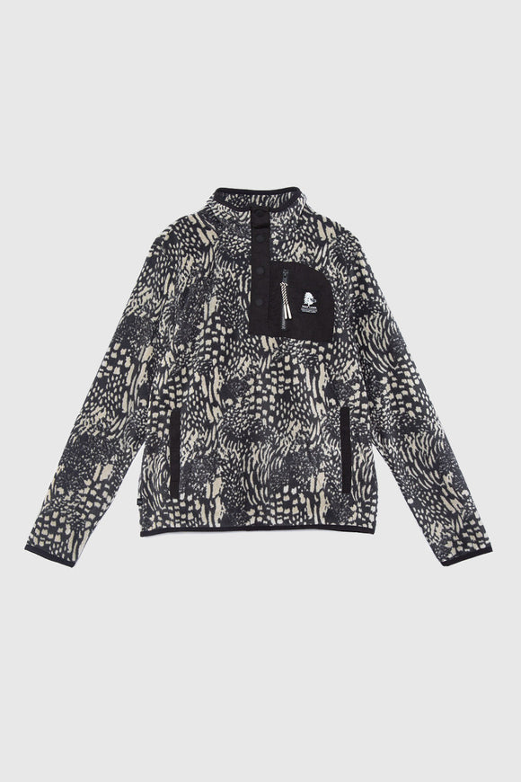 Polar Lava Reciclado Print Negro Mujer