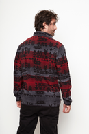 Polar Lava Reciclado Burdeo Full Print Hombre-5