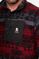 Polar Lava Reciclado Burdeo Full Print Hombre-6