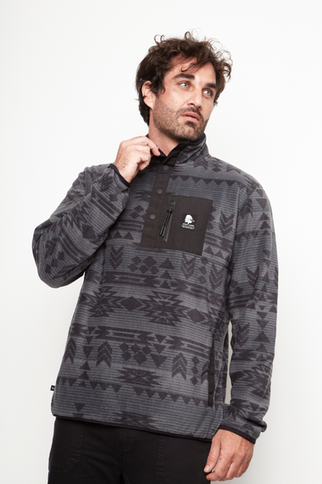 Polar Lava Reciclado Gris Print Hombre - 0