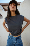 Polera Lilia Orgánica Gris Mujer-1
