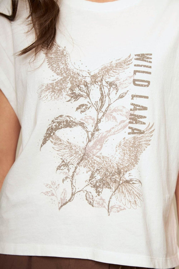 Polera Nirva Orgánica Blanca Mujer